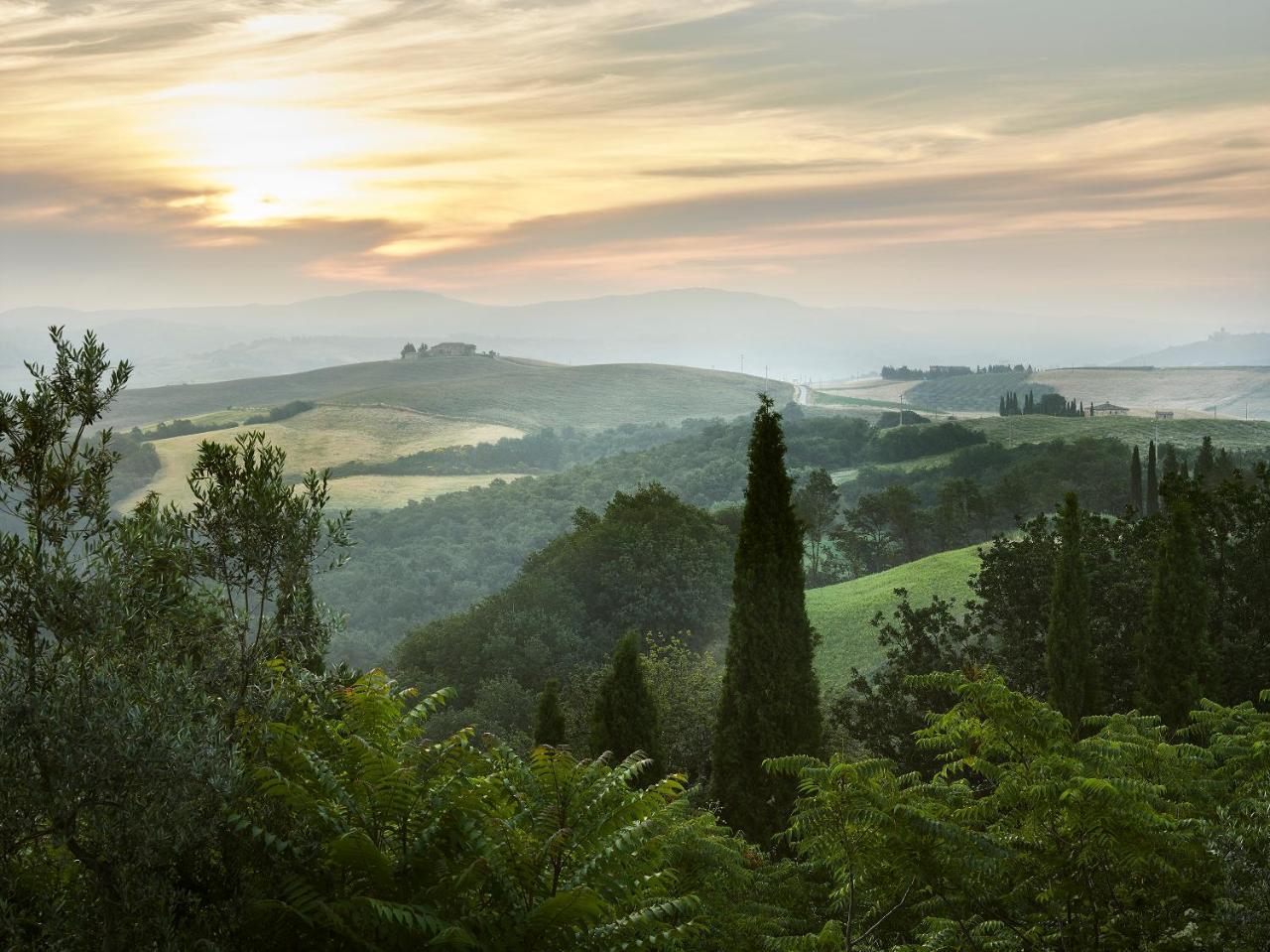 Borgo Lucignanello Bandini Villa San Giovanni dʼAsso Dış mekan fotoğraf