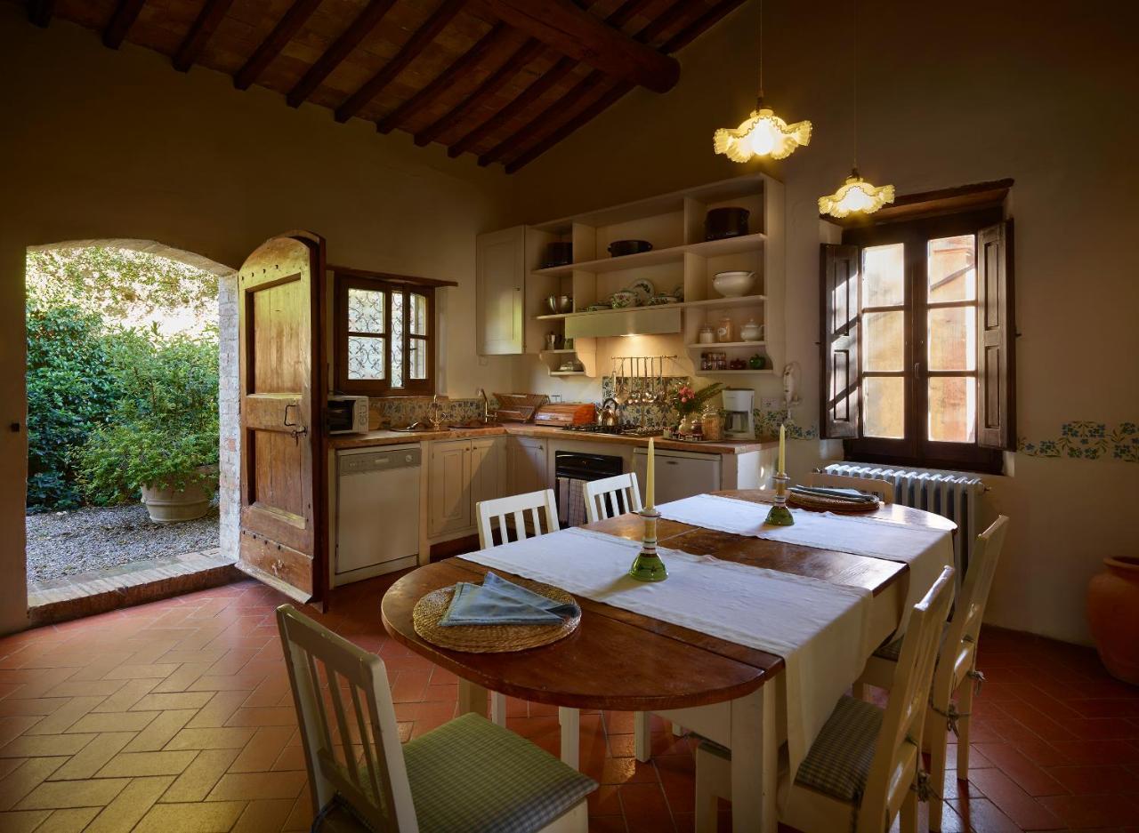 Borgo Lucignanello Bandini Villa San Giovanni dʼAsso Dış mekan fotoğraf