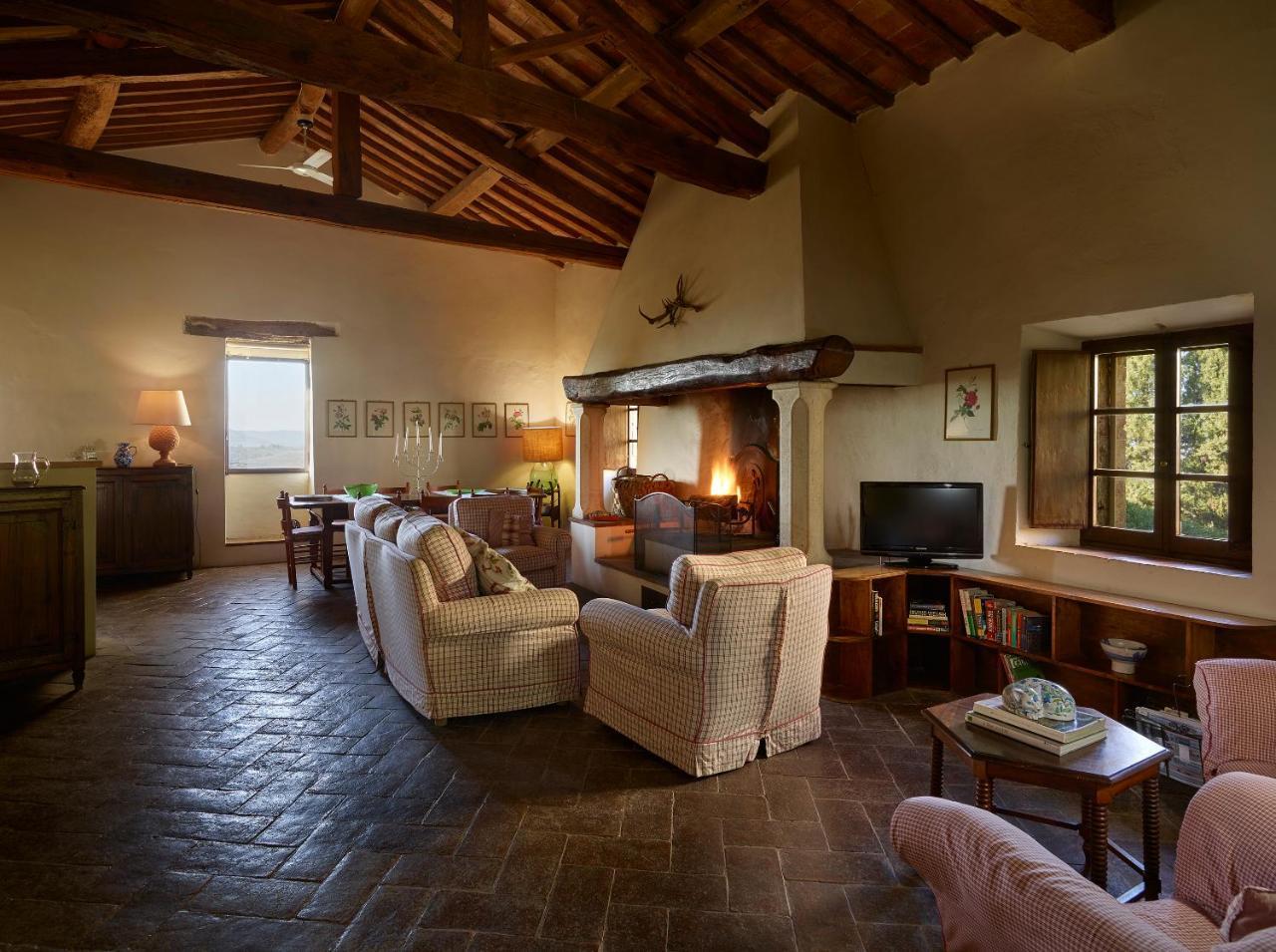 Borgo Lucignanello Bandini Villa San Giovanni dʼAsso Dış mekan fotoğraf