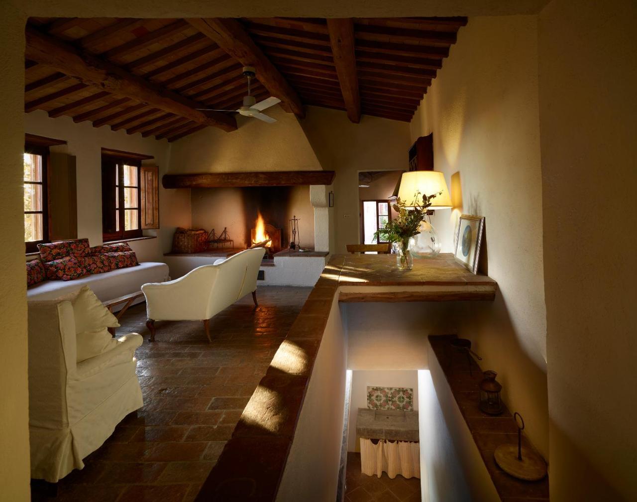 Borgo Lucignanello Bandini Villa San Giovanni dʼAsso Dış mekan fotoğraf