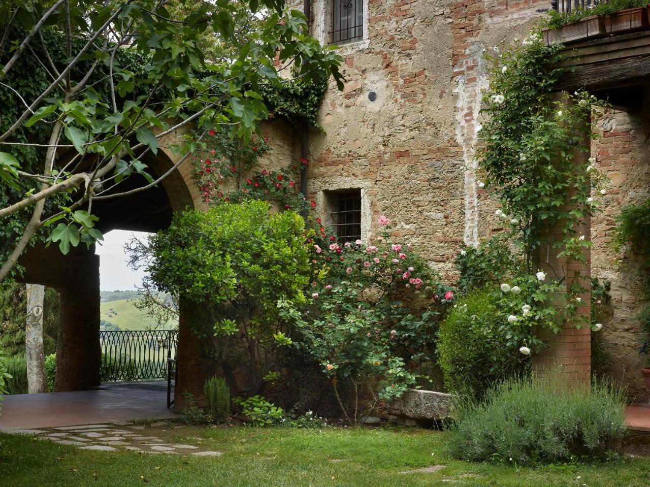 Borgo Lucignanello Bandini Villa San Giovanni dʼAsso Dış mekan fotoğraf