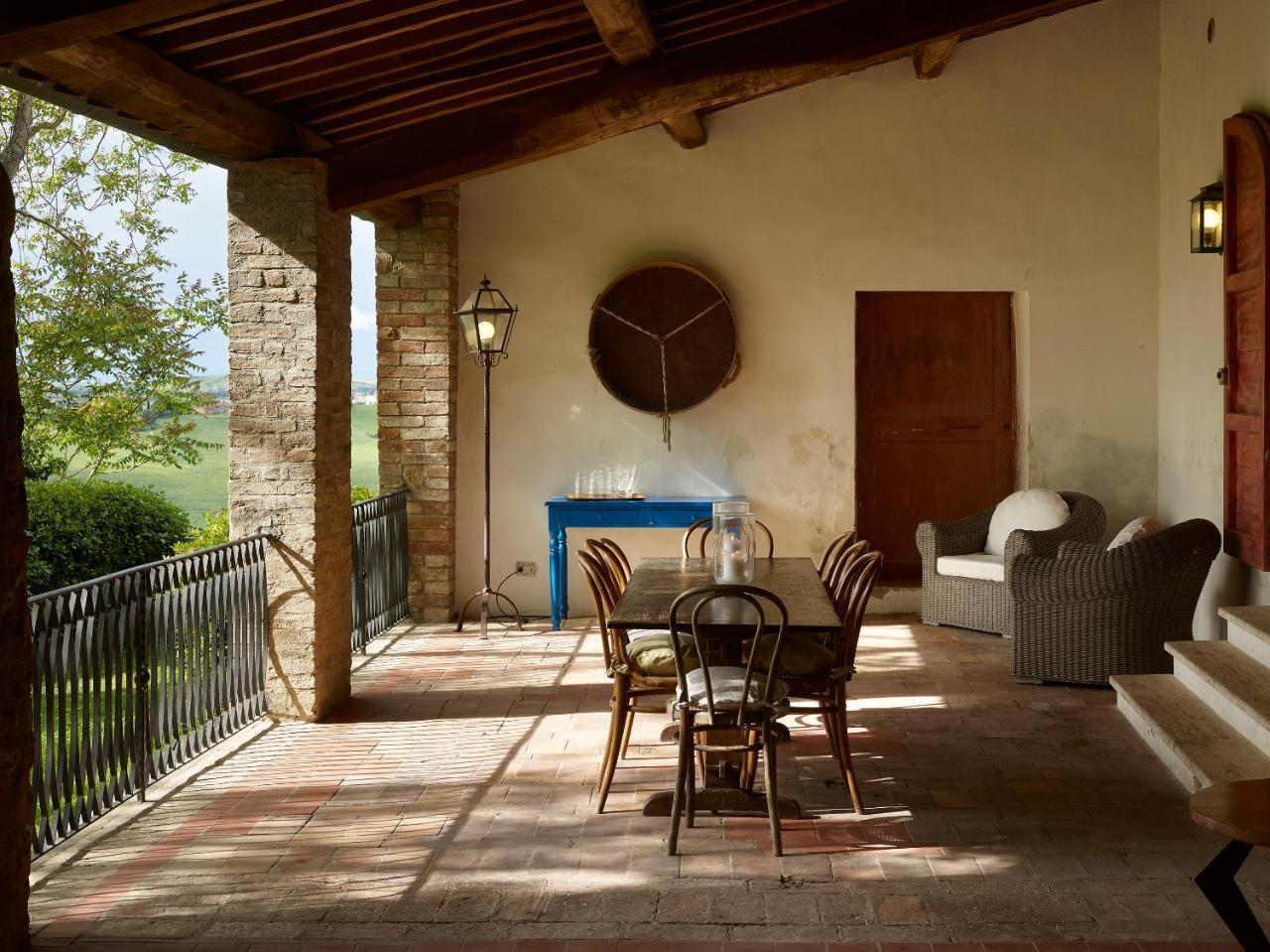 Borgo Lucignanello Bandini Villa San Giovanni dʼAsso Dış mekan fotoğraf